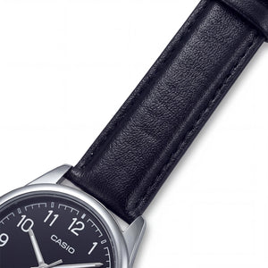 Casio MTP-V005L-1B4UDF Unisex Watch — front view, Quartz movement