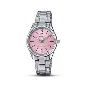 Casio S7232546 Silver Stainless Steel Unisex Watch, 34mm