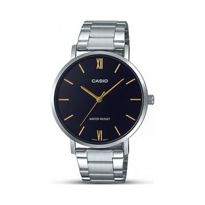 Casio Silver Stainless Steel Men's Watch, 40mm