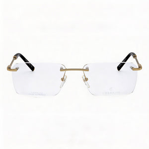 Charriol Pc75063 Rectangle Eyeglasses for Men — front view, Metal frame