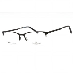 Chesterfield Ch 108xl Black Rectangle Eyeglasses for Men, Metal frame