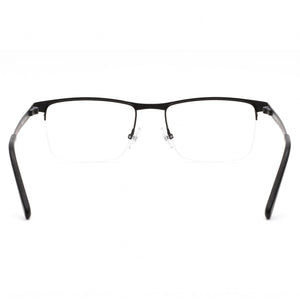 Chesterfield Ch 113xl Rectangle Eyeglasses Men — side view, Black Metal temples