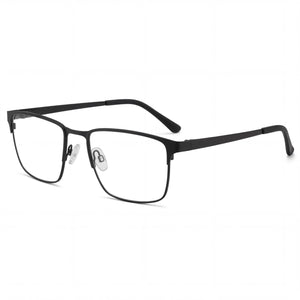 Chesterfield CH112 Black Rectangle Eyeglasses for Unisex, Metal frame