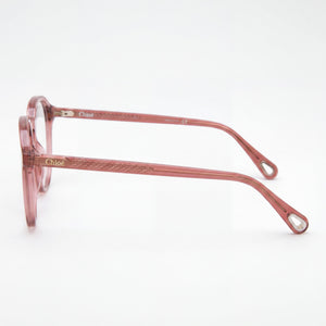 Chloé Ch0012o-006 Oval Eyeglasses for Women — front view, Plastic