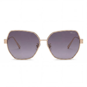 Chopard Casual Butterfly Sunglasses for Women — front view, Titanium frame
