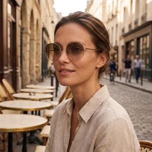 Chopard Schl03m Gold Sunglasses Women — lifestyle wear, office and outdoor settings