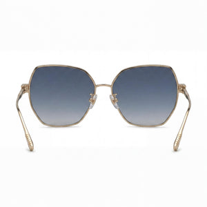 Chopard Schl28m Oval Sunglasses for Women — interior view, Non-Polarized lens detail
