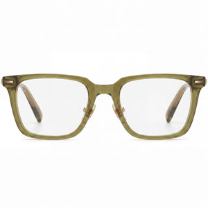 Chopard VCH346 Rectangle Eyeglasses for Men — front view, Acetate