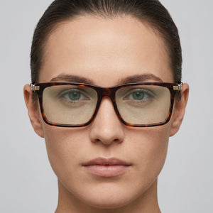 Chopard Vch364 Rectangle Eyeglasses Unisex — interior view, Plastic demo lenses