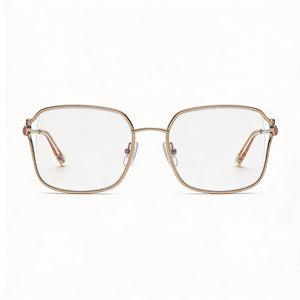 Chopard VCHG29S Square Eyeglasses for Women — front view, Metal