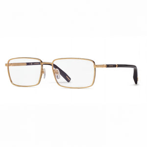 Chopard VCHL48 Black Rectangle Eyeglasses for Men, Metal frame