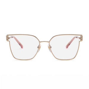 Chopard Vchl58m Square Eyeglasses for Women — front view, Acetate
