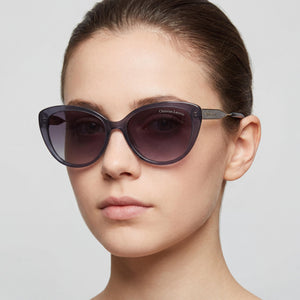 Christian Lacroix Glam Gray Sunglasses Women — lifestyle wear, travel essential for sunny destinations