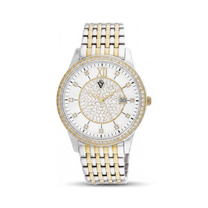 Christian Van Sant CV0481 Gold Stainless Steel Women's Watch, 40mm