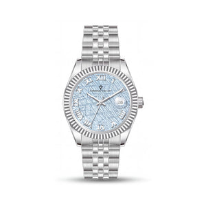 Christian Van Sant CV0702 Silver Stainless Steel Men's Watch, 40mm