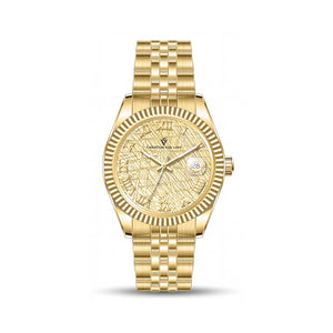 Christian Van Sant CV0704 Gold Stainless Steel Men's Watch, 40mm