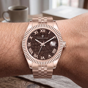 Christian Van Sant CV0706 Men's Watch — side view, Stainless Steel case 40mm