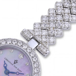Christian Van Sant CV2951 Women's Watch — side view, Stainless Steel case 20mm