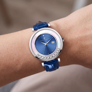 Christian Van Sant CV3812 Women's Watch — wrist wear, Leather band everyday wear