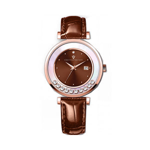 Christian Van Sant CV3817 Gold Stainless Steel Women's Watch, 40mm