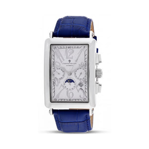 Christian Van Sant CV9139 White Stainless Steel Men's Watch, 40mm