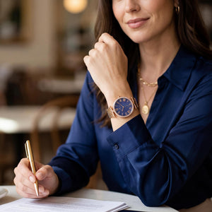 Christian Van Sant Women's Watch — side view, Stainless Steel case 40mm