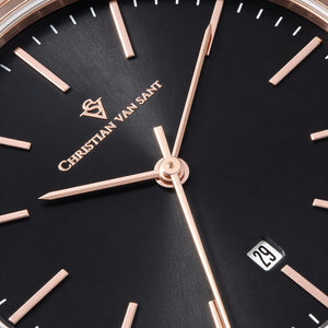 Christian Van Sant Women's Watch — side view, Stainless Steel case 32mm