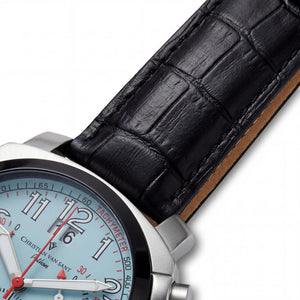 Christian Van Sant Grand Python Men's Watch — side view, Stainless Steel case