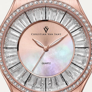 Christian Van Sant Women's Watch — front view, Quartz movement 40mm