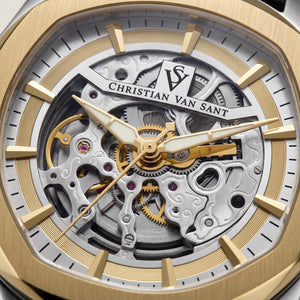 Christian Van Sant Modern Men's Watch — front view, Automatic movement 40mm