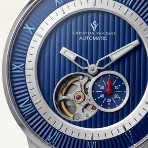Christian Van Sant Modern Men's Watch — front view, Automatic movement 40mm