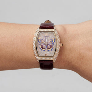 Christian Van Sant Modern Women's Watch — side view, Stainless Steel case 40mm