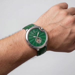 Christian Van Sant Modern Men's Watch — side view, Stainless Steel case 40mm
