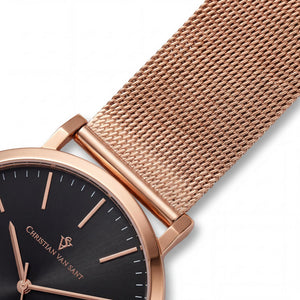Christian Van Sant Paradigm Men's Watch — side view, Stainless Steel case 40mm