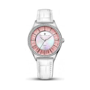 Christian Van Sant Silver Stainless Steel Women's Watch, 40mm