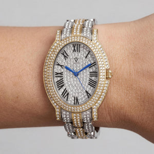 Christian Van Sant Women's Watch — side view, Stainless Steel case 40mm
