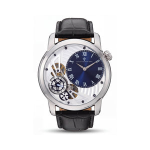 Christian Van Sant CV1542 Silver Stainless Steel Men's Watch, 45mm