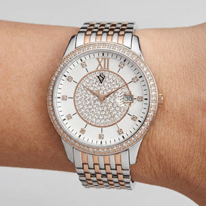 Christian Van Sant Women's Watch — side view, Stainless Steel case 40mm