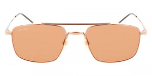 Calvin Klein Men's Gold Aviator Sunglasses (CK22111TS 717)