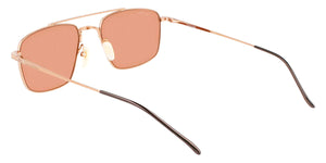 order Calvin Klein Men's Gold Aviator Sunglasses (CK22111TS 717)