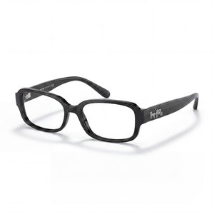 Coach Hc 6105 Black Gunmetal Sig C Oval Eyeglasses for Women, Metal frame