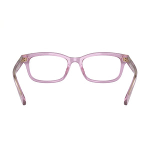 Coach HC6174F Rectangle Eyeglasses for Women — front view, Plastic