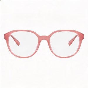 Coach HC6209U Oval Eyeglasses for Women — front view, Plastic