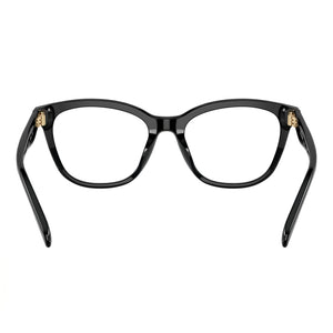 Coach Hc6232u Cat Eye Eyeglasses for Women — interior view, Polycarbonate demo lenses