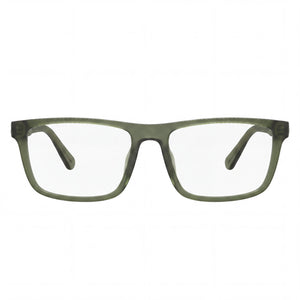 Coach Hc6263u Rectangle Eyeglasses for Men — front view, Plastic