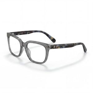 Coach Hc6266u Gray Square Eyeglasses for Men, Plastic frame
