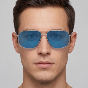 Columbia C115SP Navigator Sunglasses for Men — interior view, Polarized lens detail