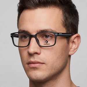 Converse All Star CV5009 Matte Black Eyeglasses Unisex — lifestyle wear, museum visits and gallery days