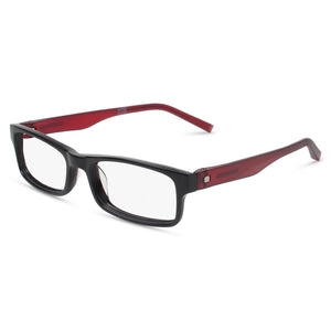 Converse Black Rectangle Eyeglasses Unisex, Plastic frame