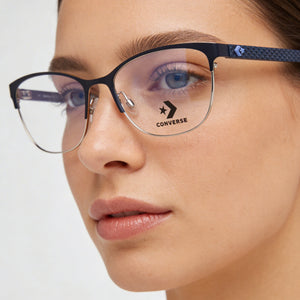 Converse CV3017 Blue Eyeglasses Women — lifestyle wear, office and reading